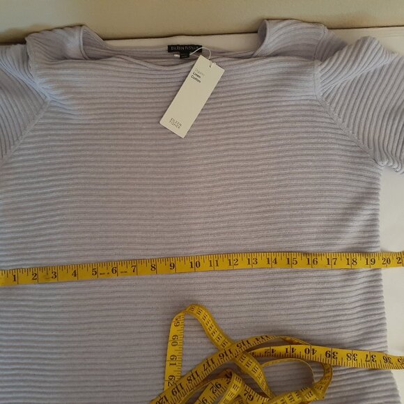 Eileen Fisher Organic Linen/Cotton Knit Top NWT - Picture 11 of 13